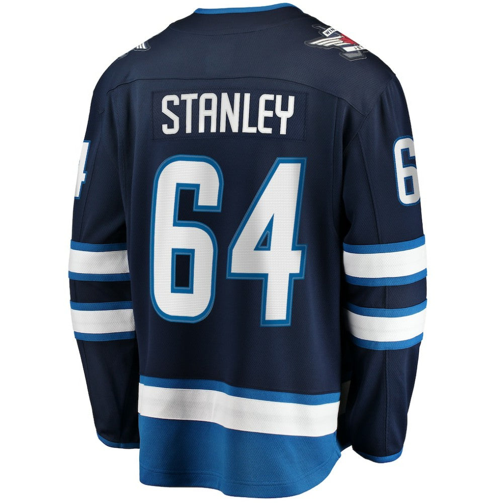 Logan Stanley Winnipeg Jets Fanatics Home Premier Breakaway Player Jersey On Sale