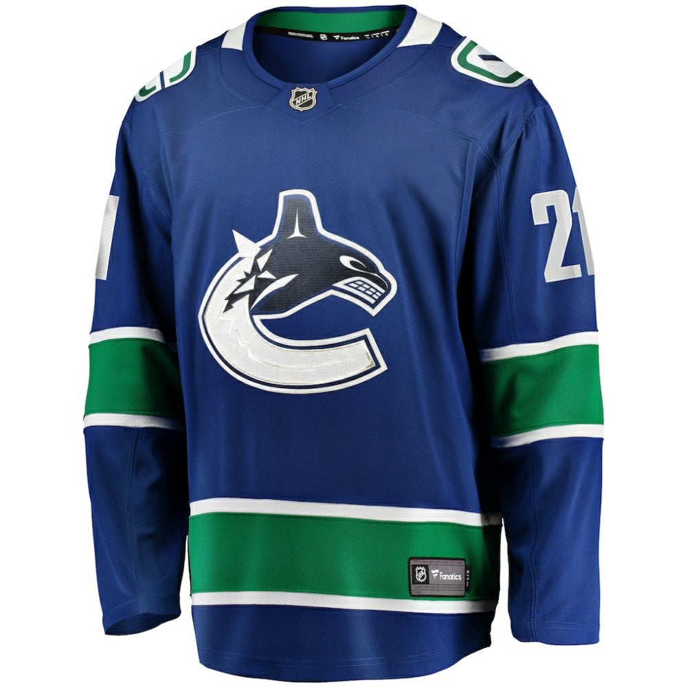 Nils Hoglander Vancouver Canucks Fanatics Home Premier Breakaway Player Jersey Sale