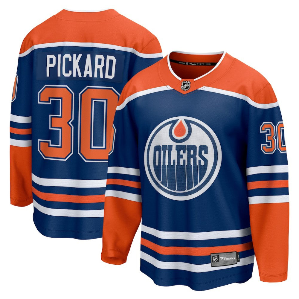 Calvin Pickard Edmonton Oilers Fanatics Home Premier Breakaway Player Jersey Online