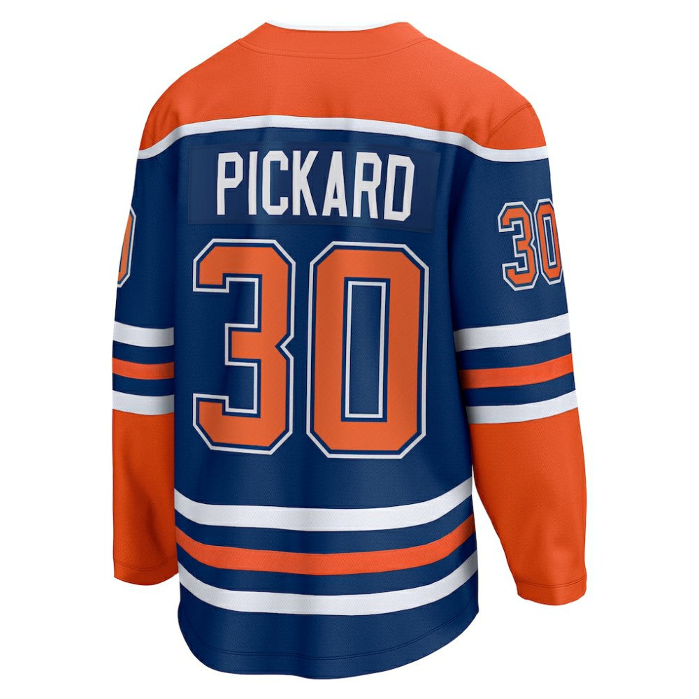 Calvin Pickard Edmonton Oilers Fanatics Home Premier Breakaway Player Jersey Online