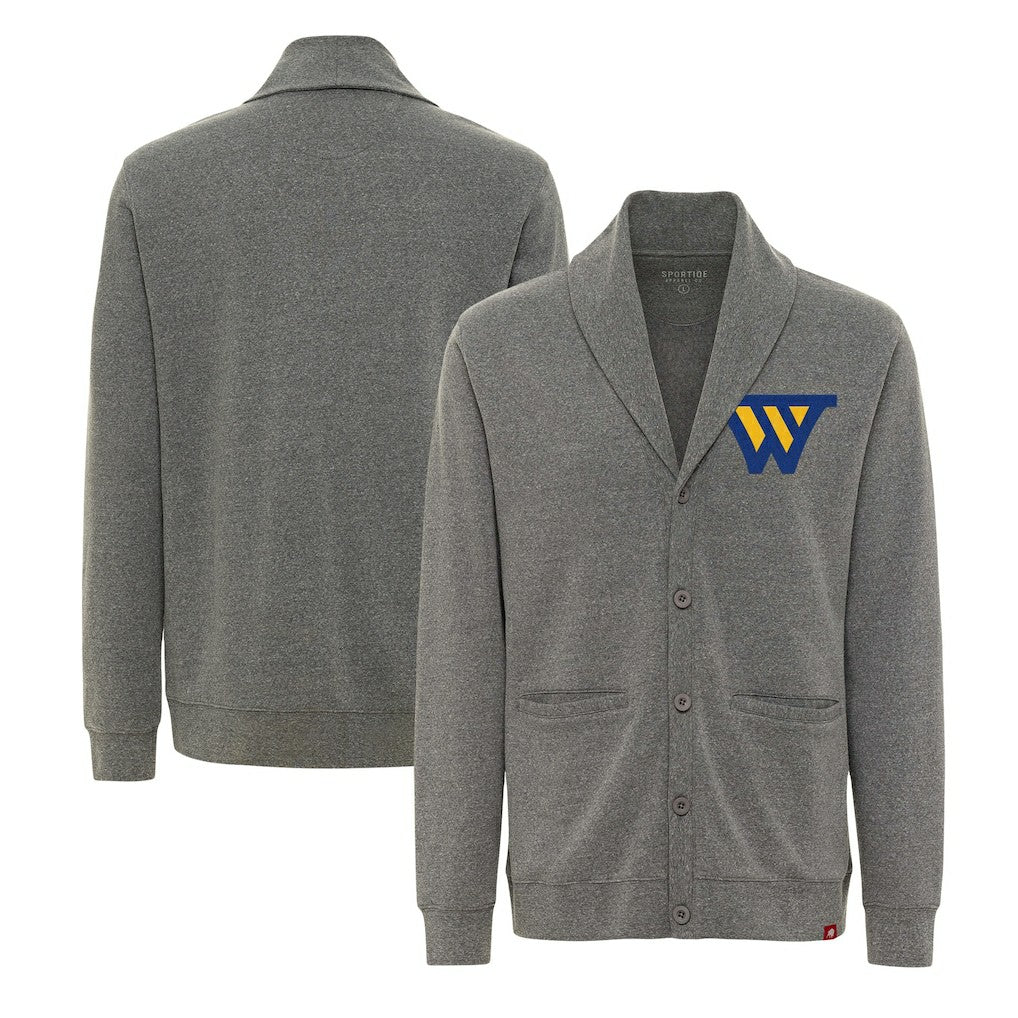 Golden State Warriors Sportiqe Unisex Henshaw Long Sleeve Full-Button Cardigan Sweater sale Online