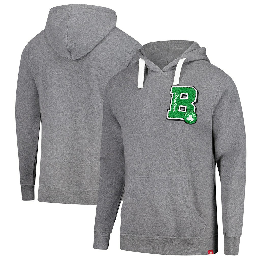 Boston Celtics Sportiqe Unisex Varsity Collection Blake Pullover Hoodie Online