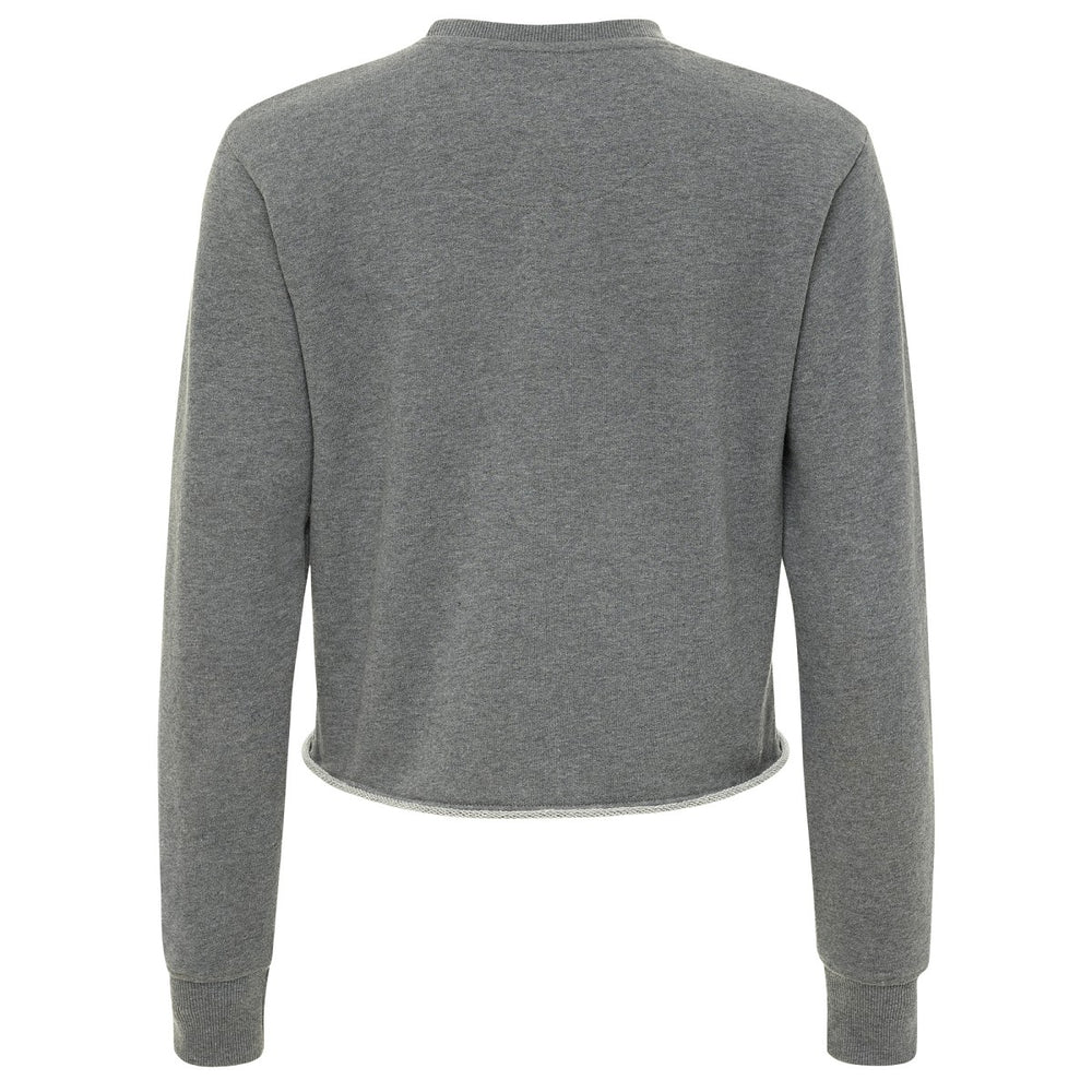 New York Knicks Sportiqe Women's Varsity Collection Kacey Cropped Pullover Sweatshirt Online