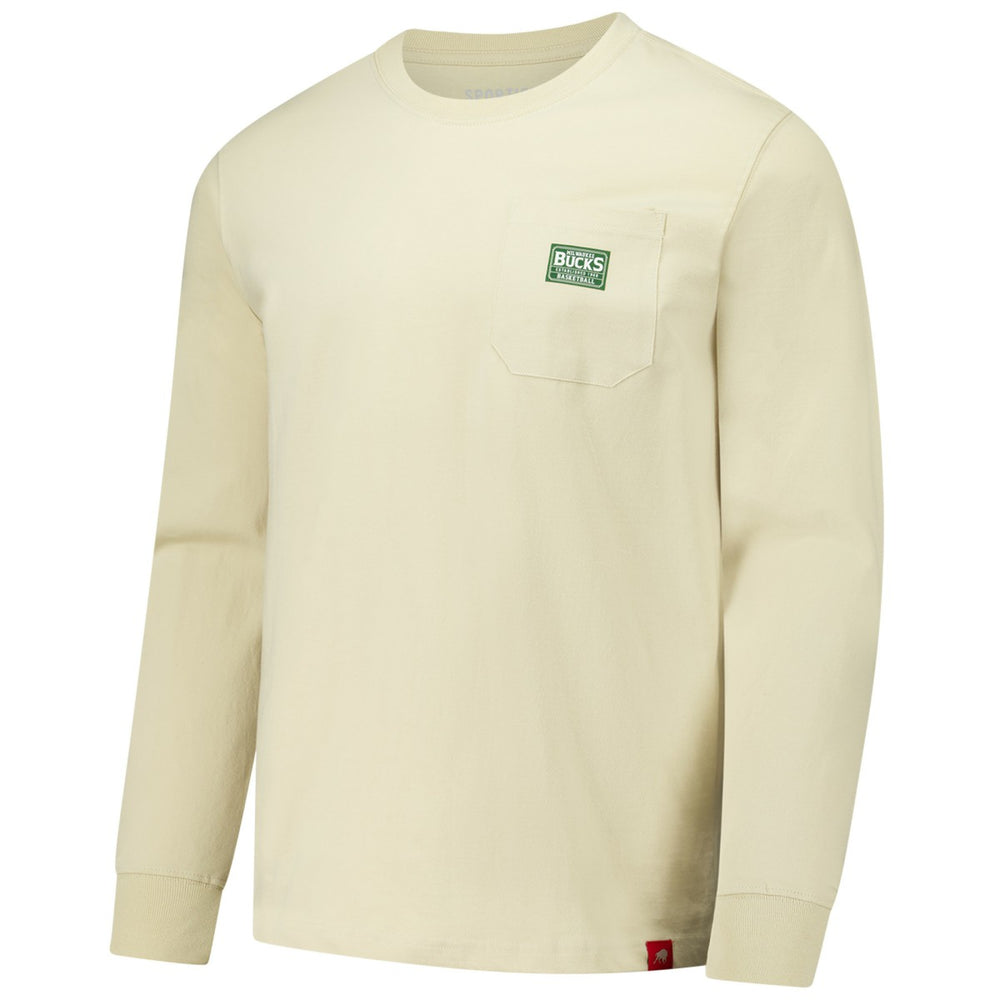 Milwaukee Bucks Sportiqe Unisex Wales Heavyweight Pocket Long Sleeve T-Shirt Discount