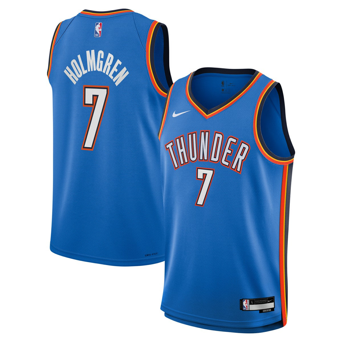 Chet Holmgren Oklahoma City Thunder Youth Swingman Jersey Discount