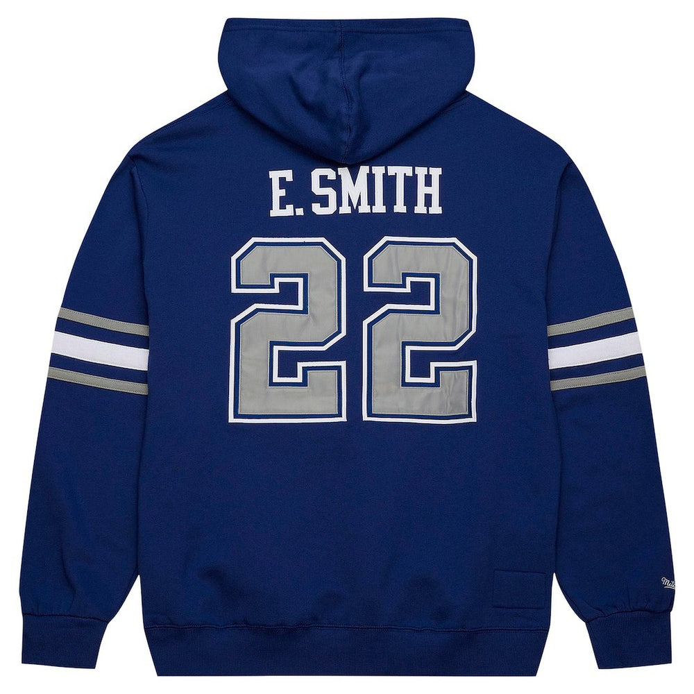 Dallas Cowboys Mitchell & Ness Emmitt Smith  Retired Player Name & Number Pullover Hoodie