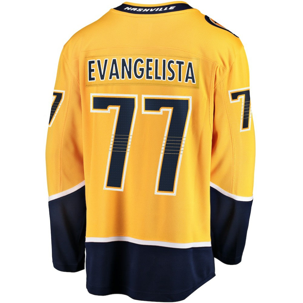 Luke Evangelista Nashville Predators Fanatics Premier Breakaway Player Jersey For Sale