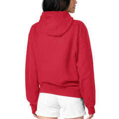 Buffalo Bills  G-III 4Her by Carl Banks Women's Football Logo Fleece Tri-Blend Pullover Hoodie