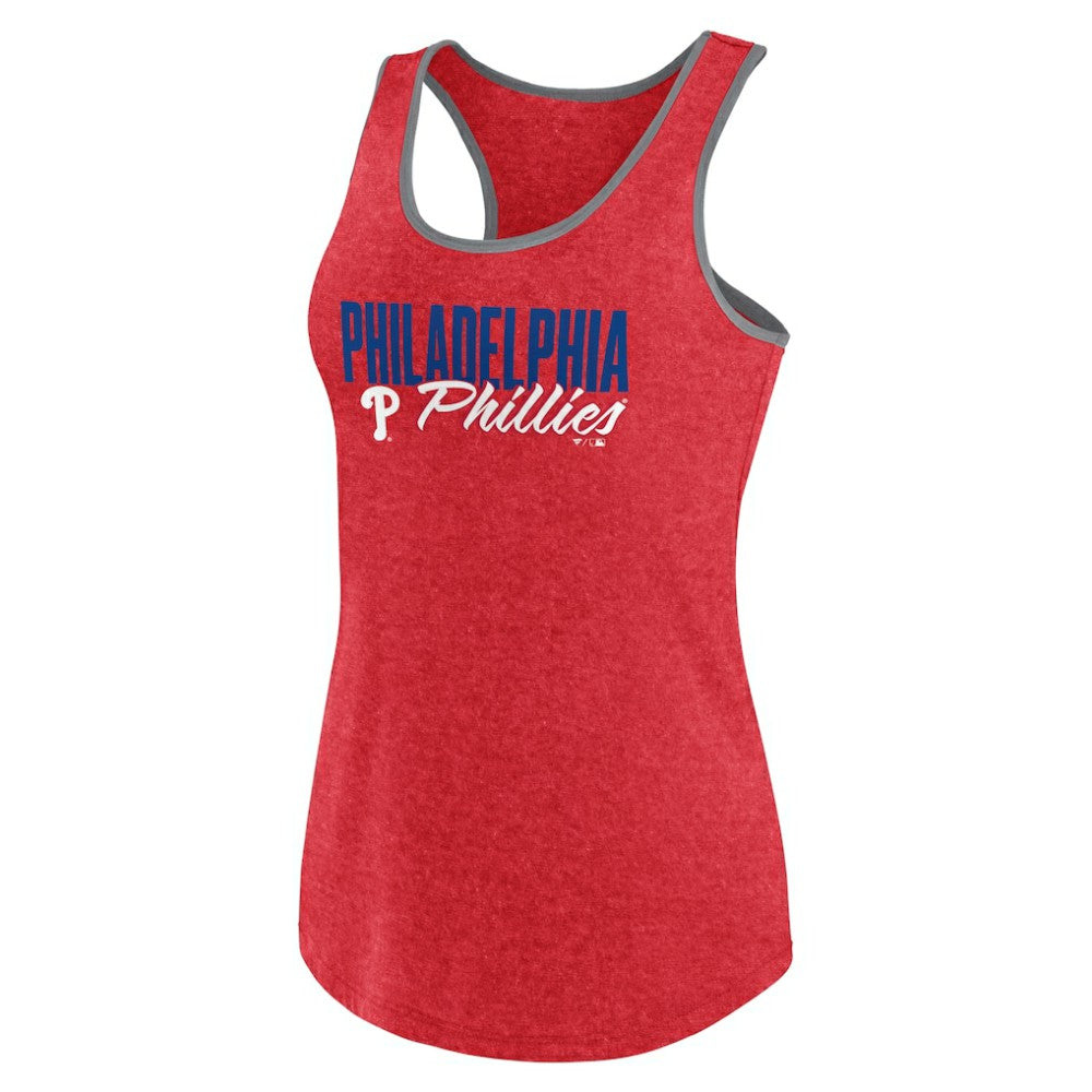Philadelphia Phillies Profile Women's Plus Size Racerback Tank Top | MLB New