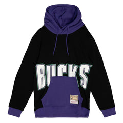 Milwaukee Bucks Hardwood Classics Big Face 5.0 Pullover Hoodie For Sale