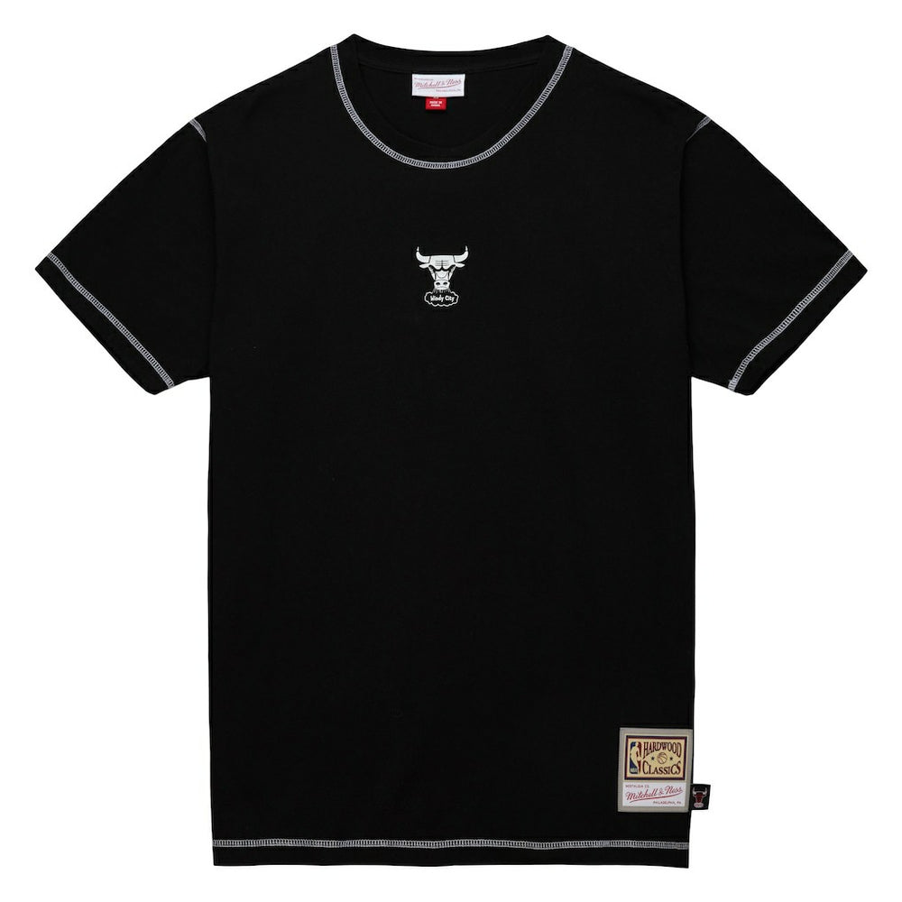 Chicago Bulls Hardwood Classics Contrast 2K Graphic T-Shirt sale Discount