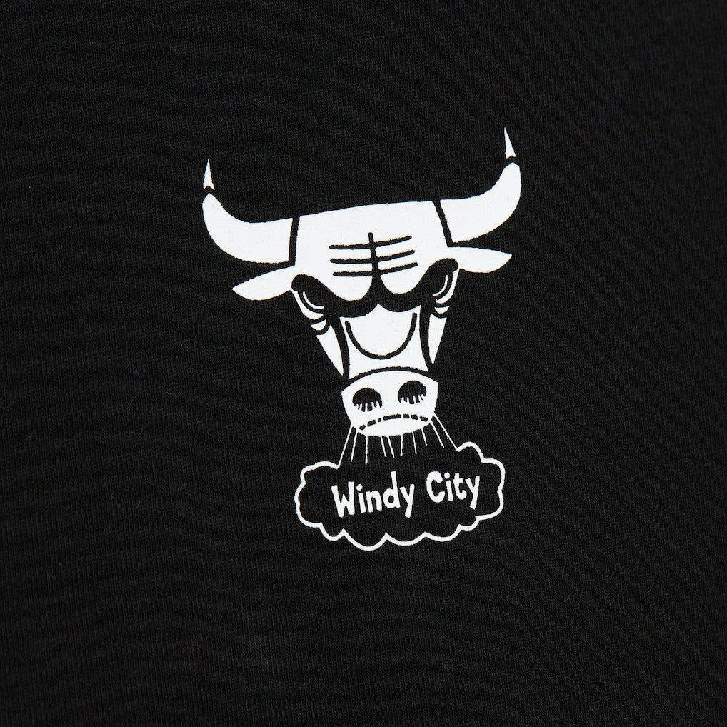 Chicago Bulls Hardwood Classics Contrast 2K Graphic T-Shirt sale Discount