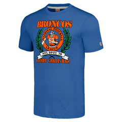 Denver Broncos  Randy Gradishar  Homage Unisex Caricature Retired Player Tri-Blend T-Shirt