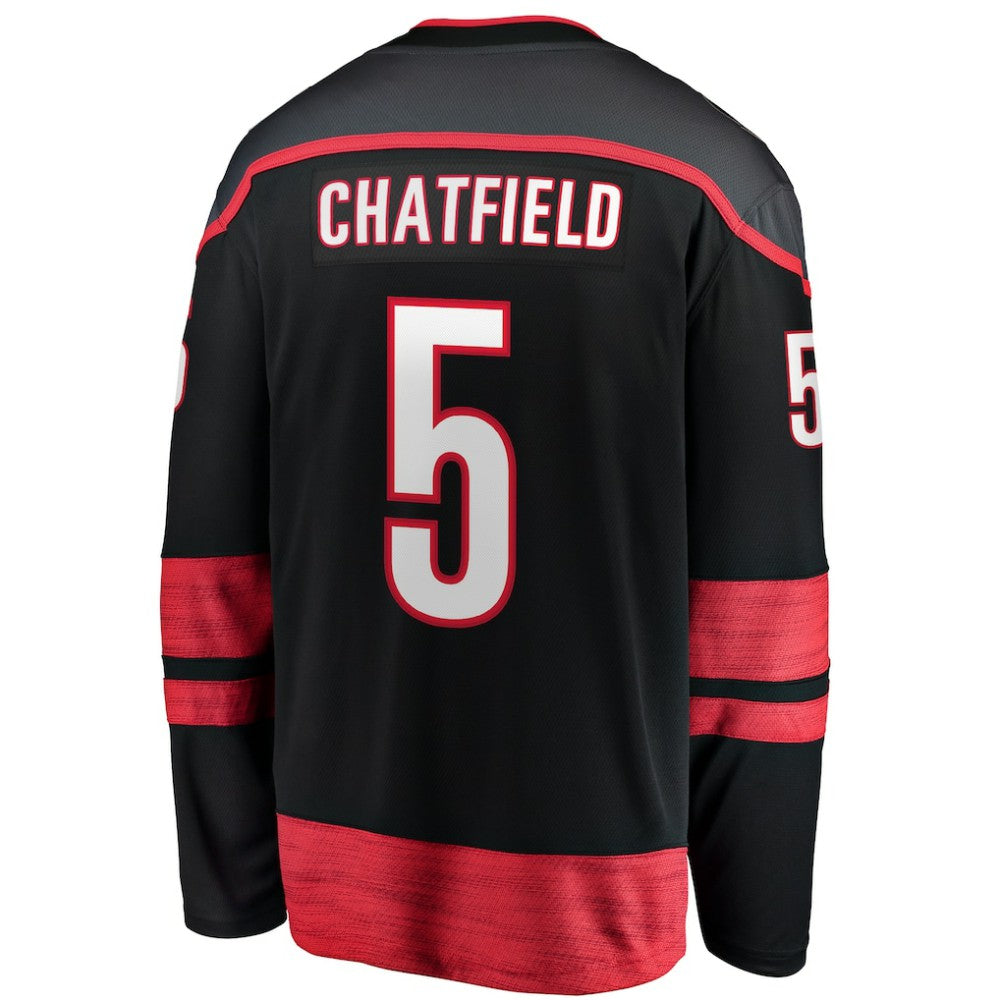Jalen Chatfield Carolina Hurricanes Fanatics Home Premier Breakaway Player Jersey Discount