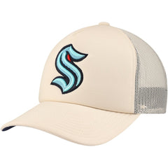 Seattle Kraken Mitchell & Ness Foam Front Trucker Adjustable Hat Outlet