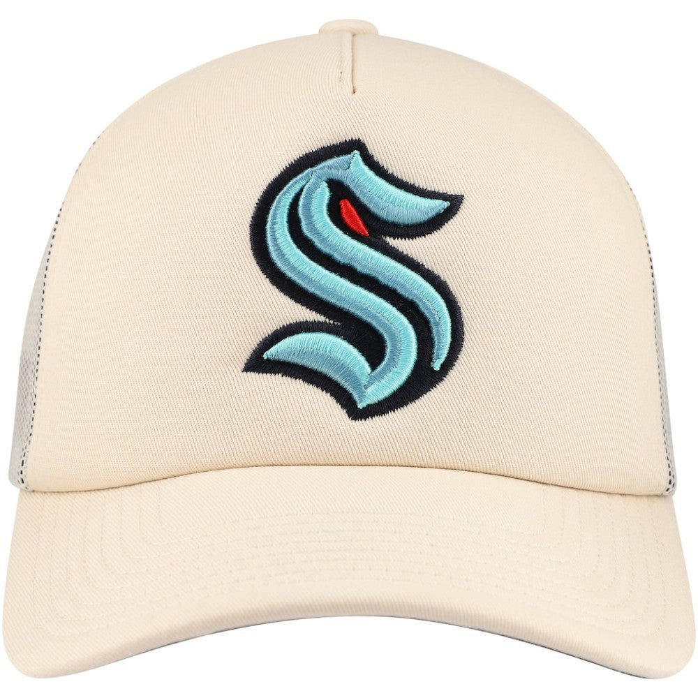 Seattle Kraken Mitchell & Ness Foam Front Trucker Adjustable Hat Outlet