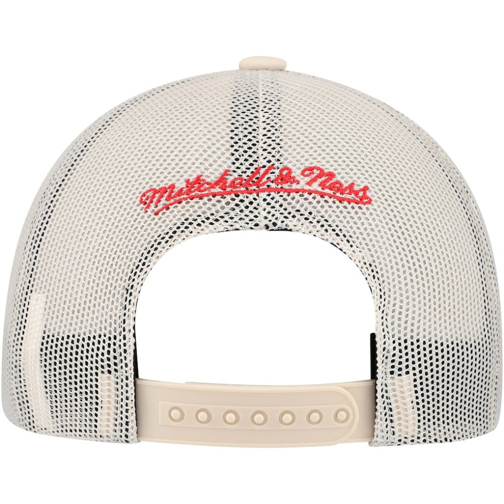 Chicago Blackhawks Mitchell & Ness Foam Front Trucker Adjustable Hat For Sale
