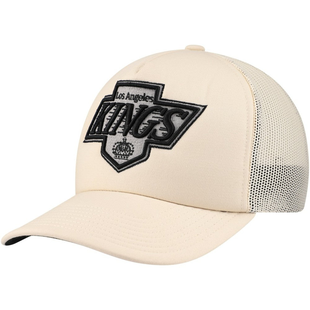 Los Angeles Kings Mitchell & Ness Foam Front Trucker Adjustable Hat Online