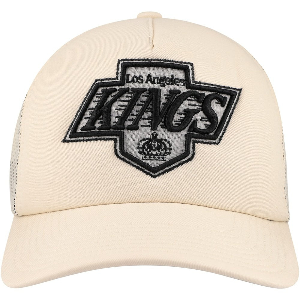 Los Angeles Kings Mitchell & Ness Foam Front Trucker Adjustable Hat Online