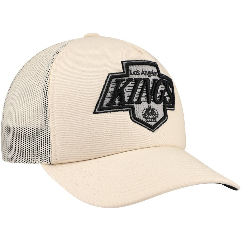 Los Angeles Kings Mitchell & Ness Foam Front Trucker Adjustable Hat Online