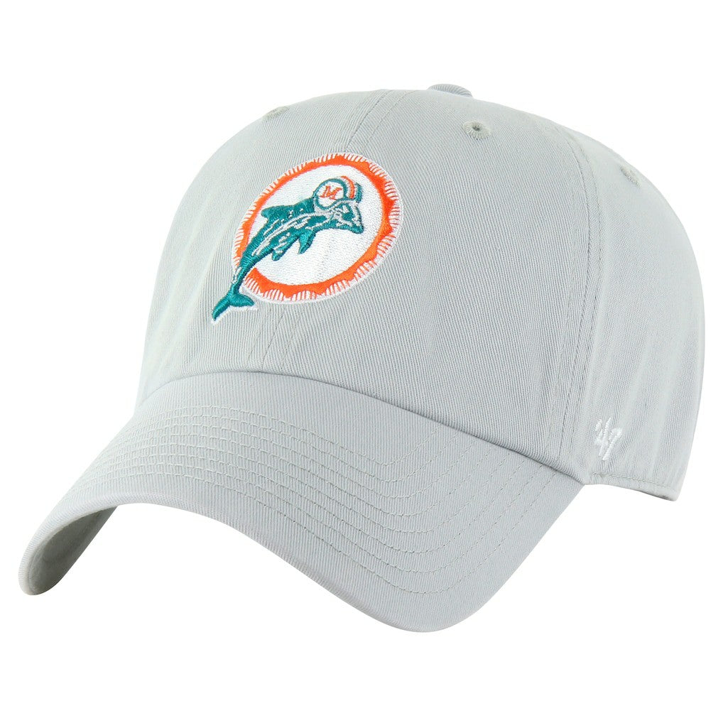 Miami Dolphins 47 brand '47 Team Clean Up Adjustable Hat