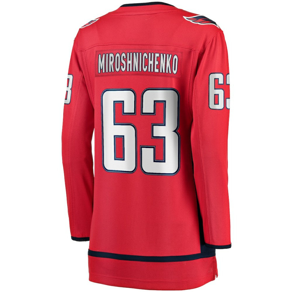 Ivan Miroshnichenko Washington Capitals Fanatics Women's Breakaway Jersey Outlet