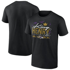 Baltimore Ravens  Derrick Henry  King Henry's Crown T-Shirt