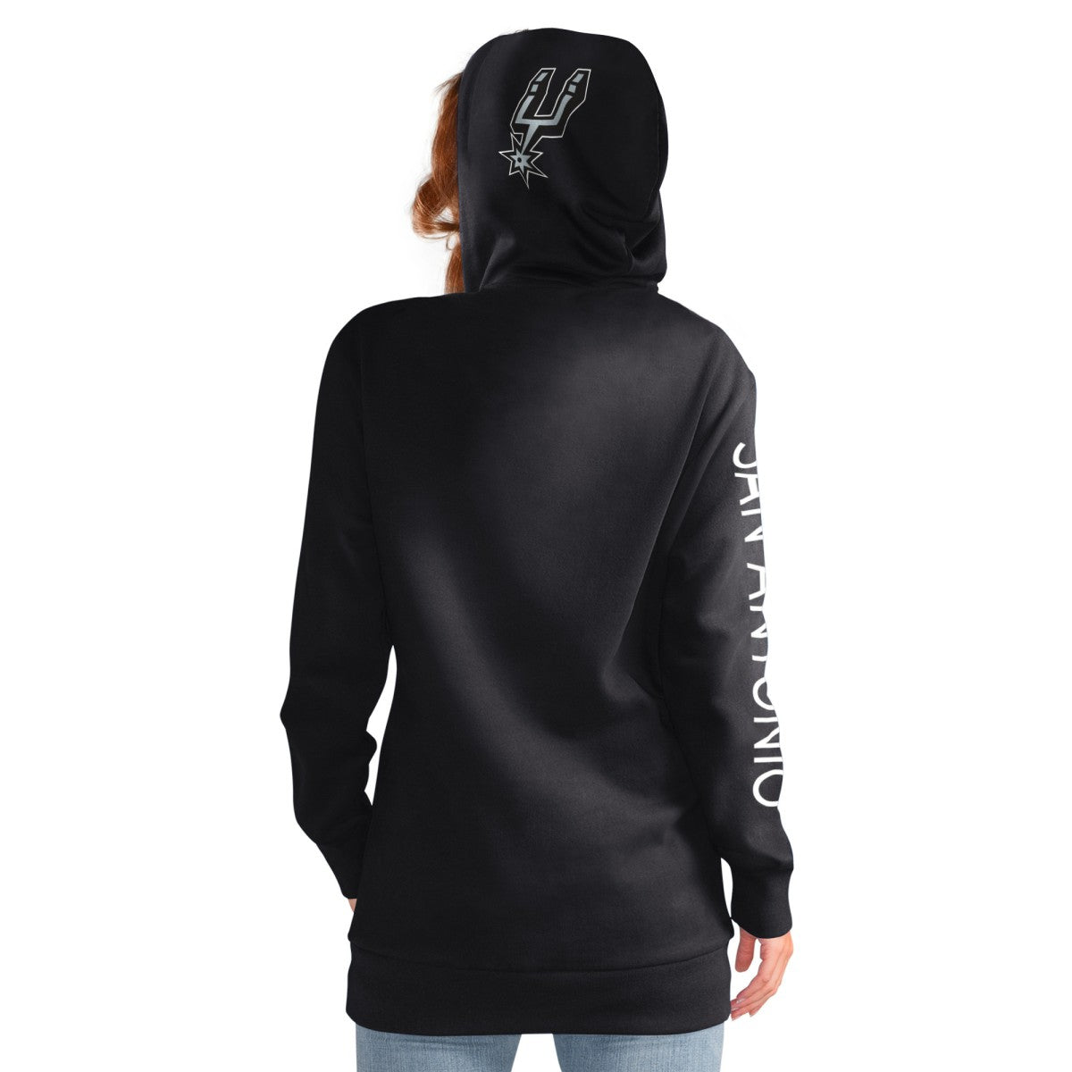 San Antonio Spurs G-III 4Her by Carl Banks Women's Base Coach Pullover Hoodie Outlet
