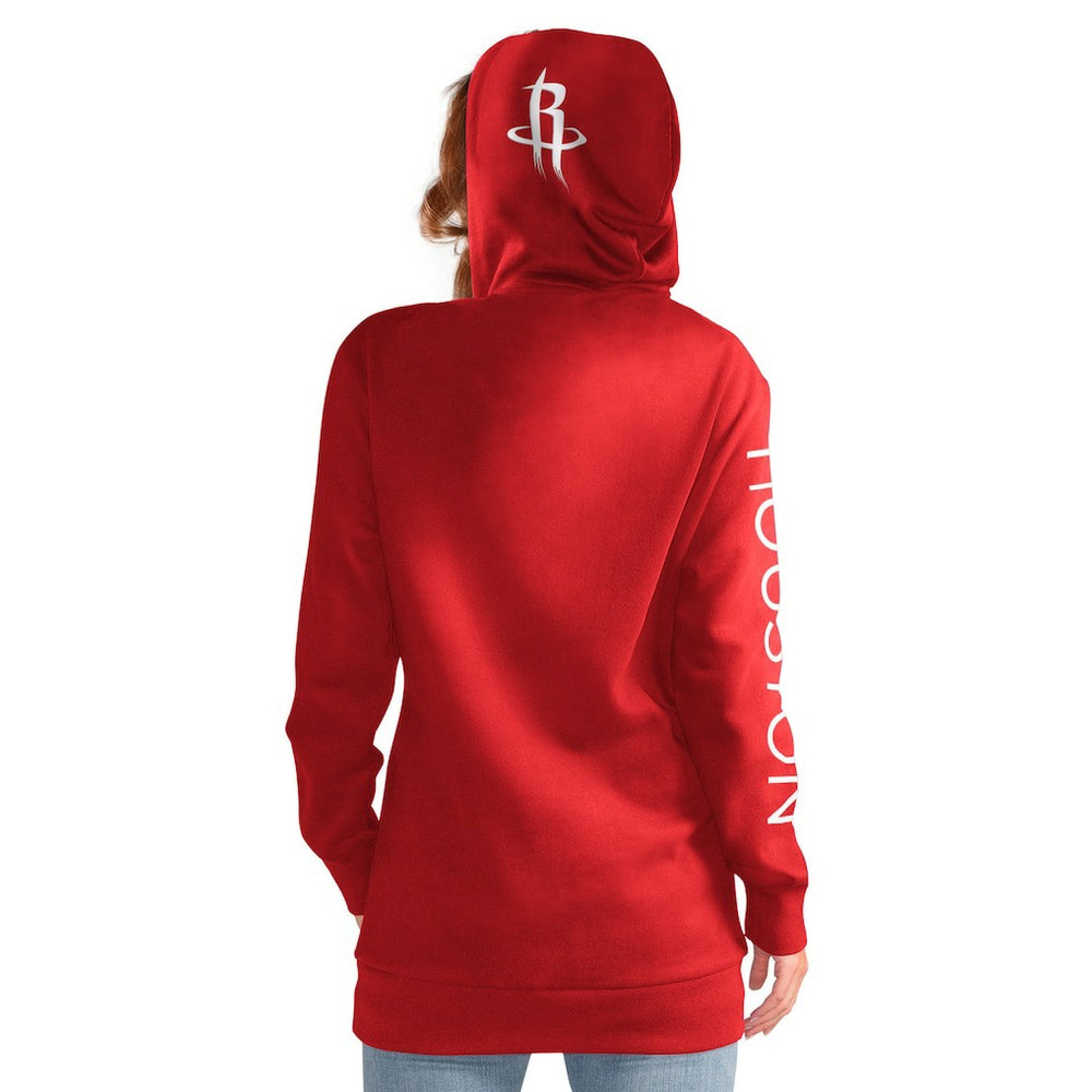 Houston Rockets G-III 4Her by Carl Banks Women's Base Coach Pullover Hoodie sale Online