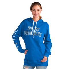 Dallas Mavericks G-III 4Her by Carl Banks Women's Base Coach Pullover Hoodie sale Discount
