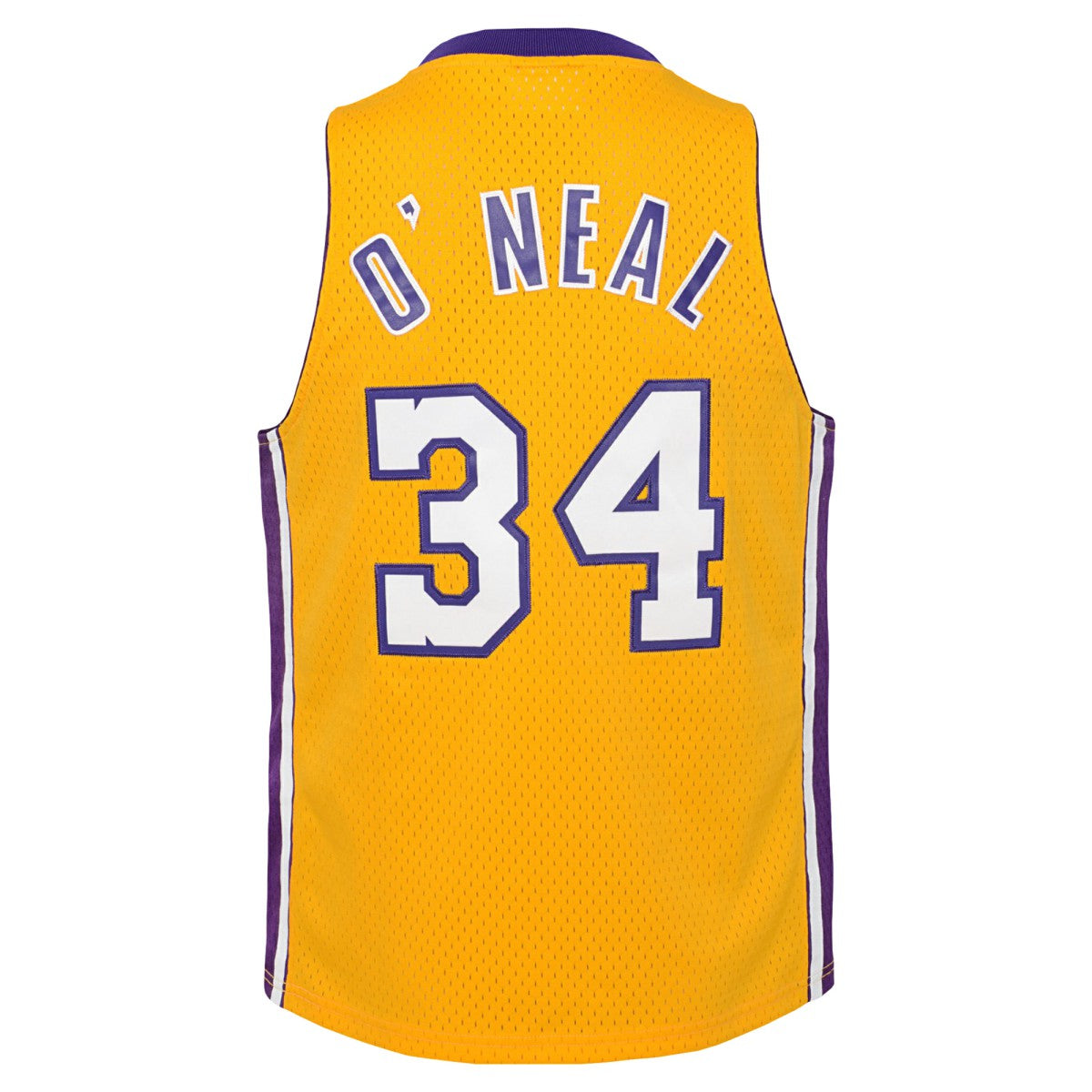 Shaquille O'Neal Los Angeles Lakers Youth 1999/00 Hardwood Classics Swingman Jersey New