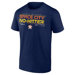 Ronel Blanco Houston Astros  Space City No-Hitter T-Shirt – Navy | MLB For sale