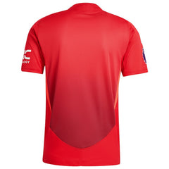 Manchester United 2024/25 Home Patch Jersey Red - Adidas