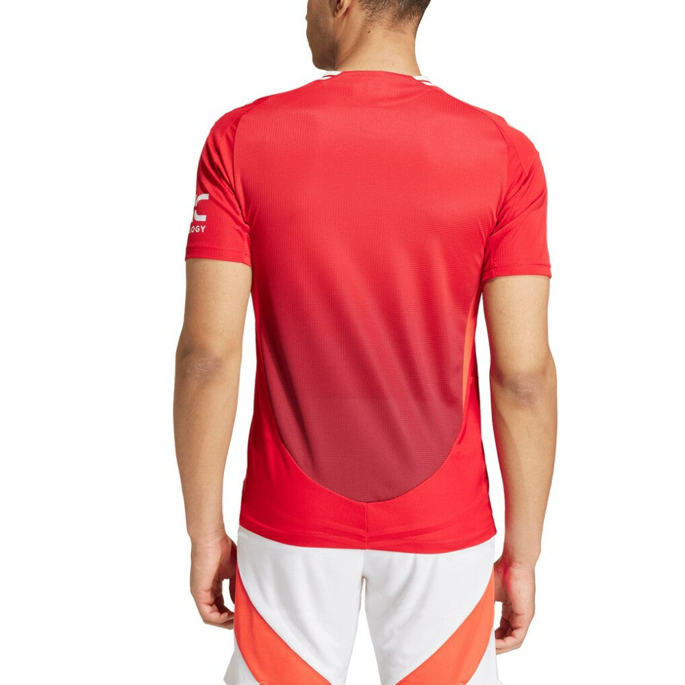 Manchester United 2024/25 Home Patch Jersey Red - Adidas