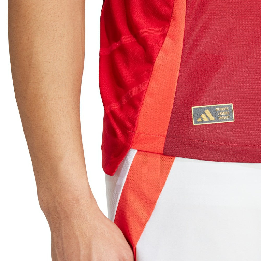 Manchester United 2024/25 Home Patch Jersey Red - Adidas