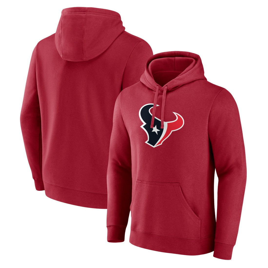 Houston Texans Fanatics Primary Logo Pullover Hoodie