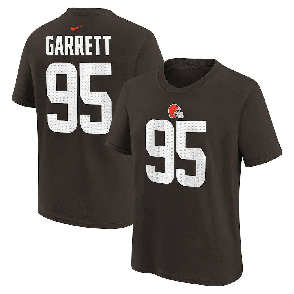 Cleveland Browns Nike Myles Garrett  Youth Player Name & Number T-Shirt