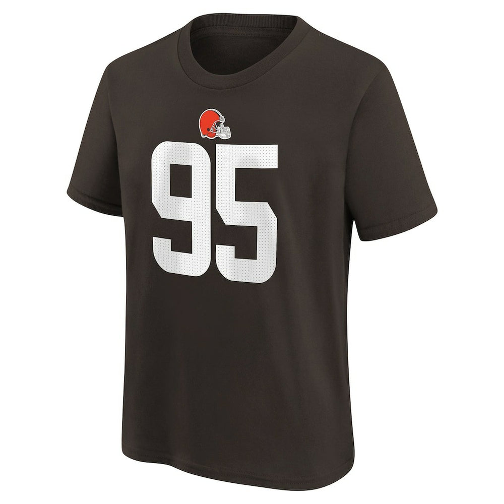 Cleveland Browns Nike Myles Garrett  Youth Player Name & Number T-Shirt