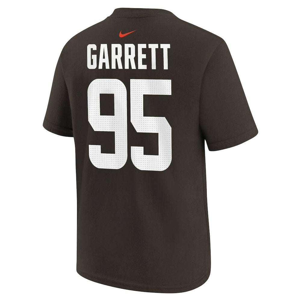 Cleveland Browns Nike Myles Garrett  Youth Player Name & Number T-Shirt