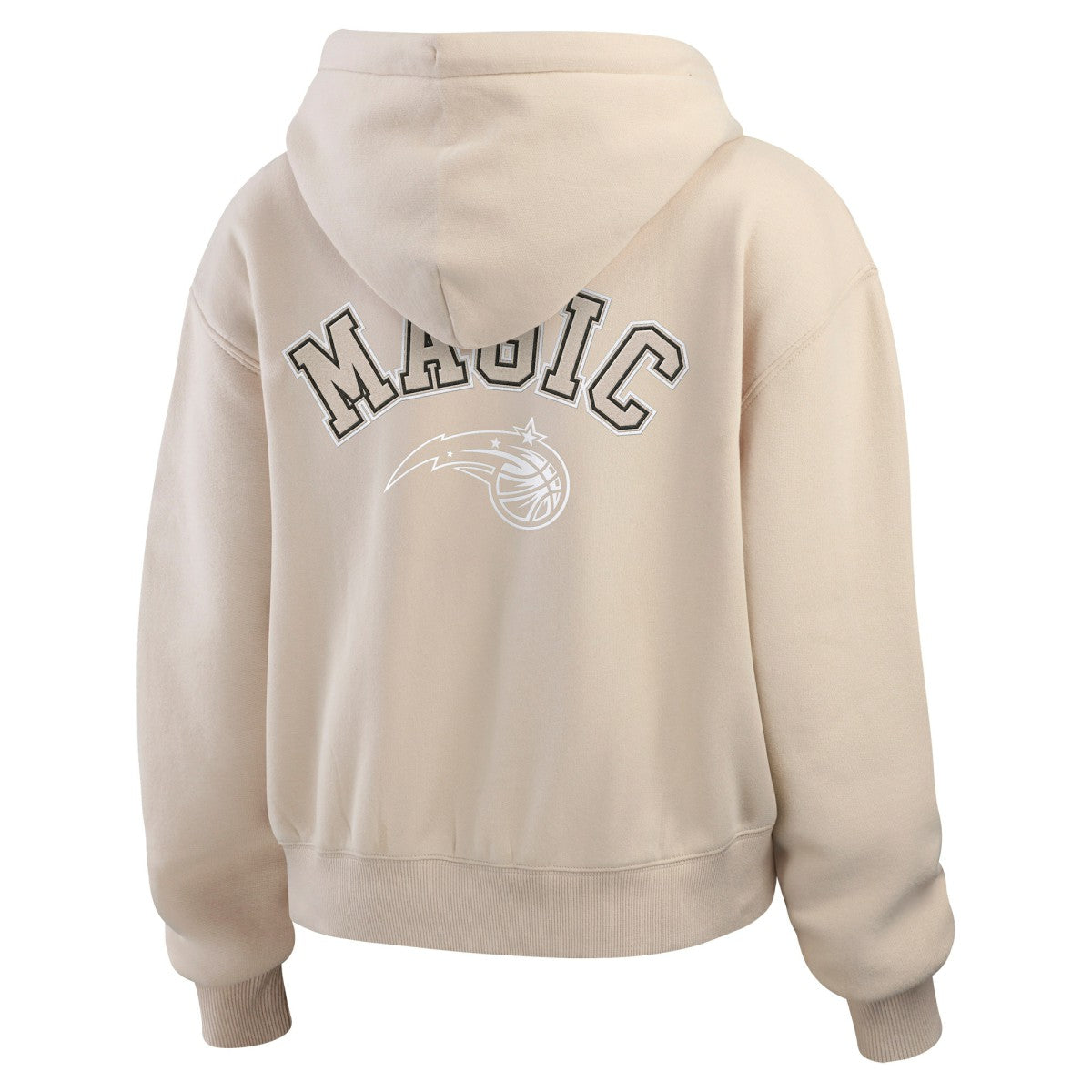 Orlando Magic WEAR by Erin Andrews Women's Tonal Felt Patch Full-Zip Hoodie Online