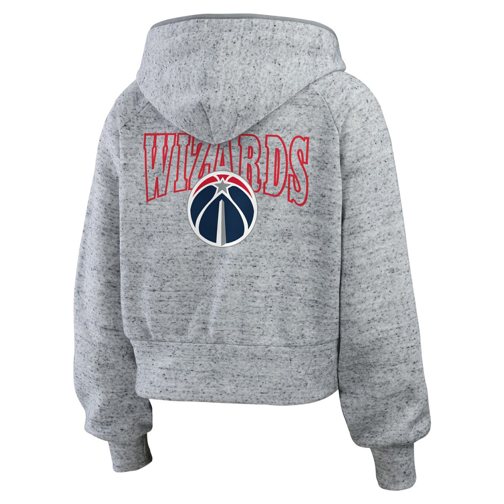 Washington Wizards WEAR by Erin Andrews Women's Speckled Radiator Full-Zip Hoodie Online