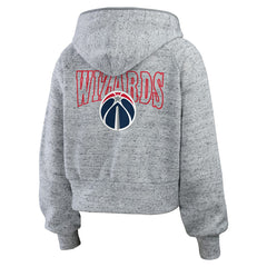Washington Wizards WEAR by Erin Andrews Women's Speckled Radiator Full-Zip Hoodie Online