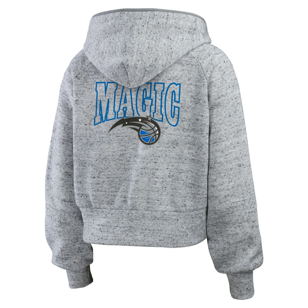 Orlando Magic WEAR by Erin Andrews Women's Speckled Radiator Full-Zip Hoodie On Sale