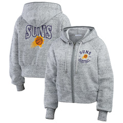 Phoenix Suns WEAR by Erin Andrews Women's Speckled Radiator Full-Zip Hoodie Online