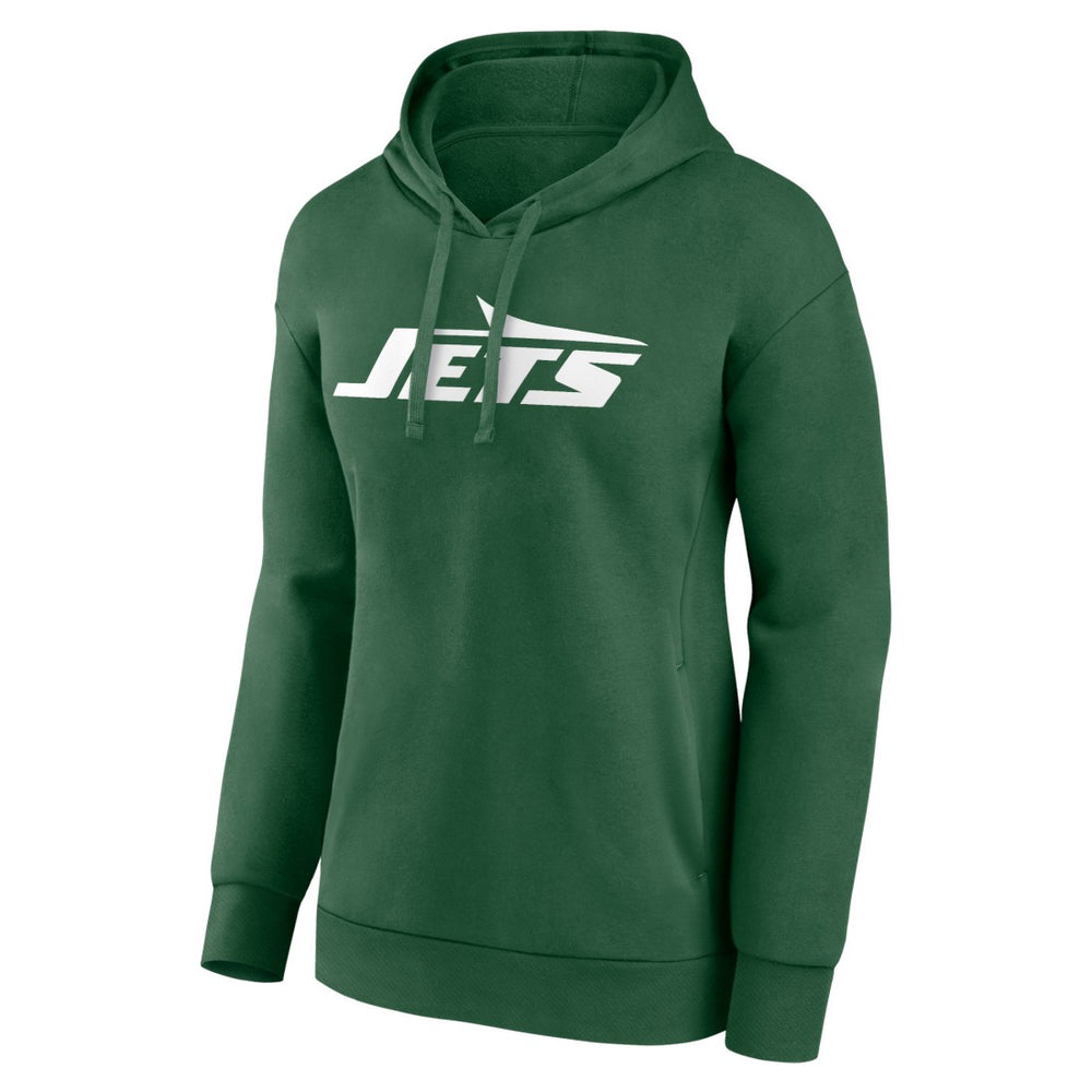 New York Jets Fanatics Women's Primary Logo Pullover Hoodie