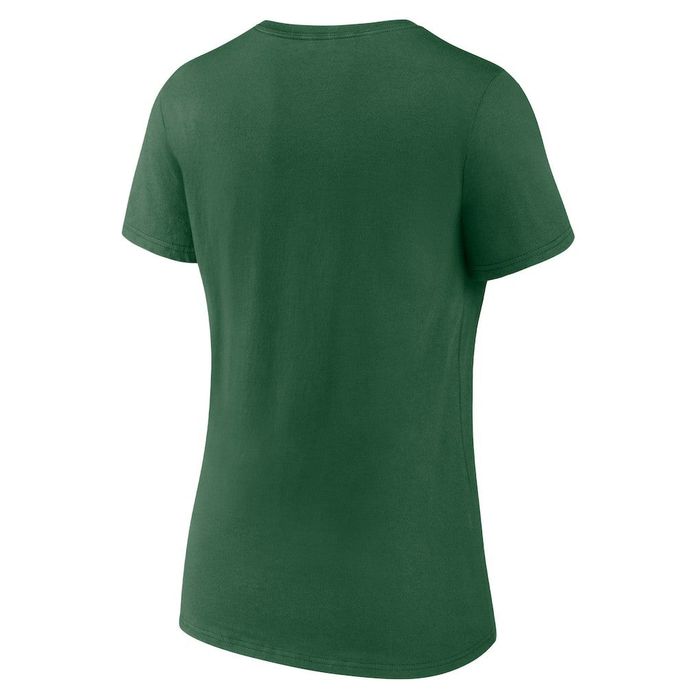 New York Jets Fanatics Women's Team Lock-Up V-Neck T-Shirt