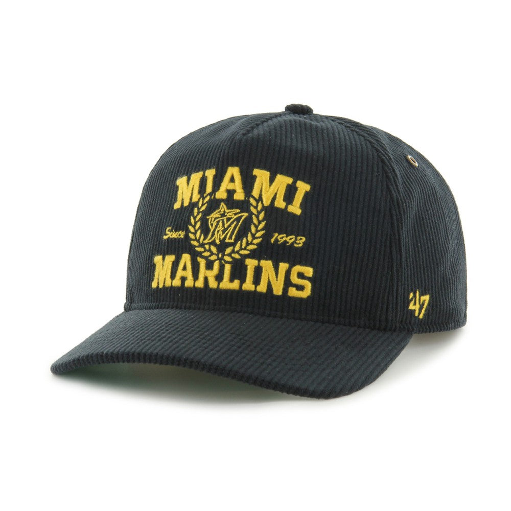 Miami Marlins '47 Laurus Corduroy Hitch Snapback Hat | MLB Shop