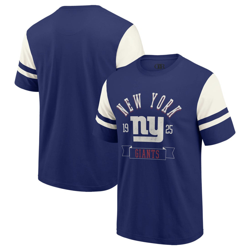 New York Giants Fanatics Darius Rucker Collection Football T-Shirt