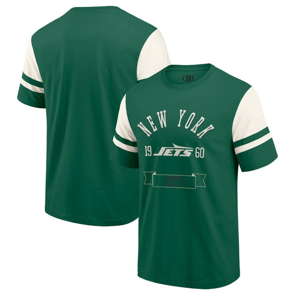 New York Jets Fanatics Darius Rucker Collection Football T-Shirt