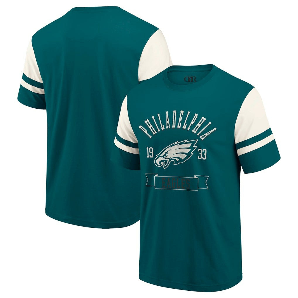 Philadelphia Eagles Fanatics Darius Rucker Collection Football T-Shirt